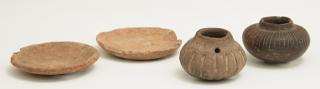 Appraisal: Group of Four Pieces of Pre-Columbian Pottery consisting of two