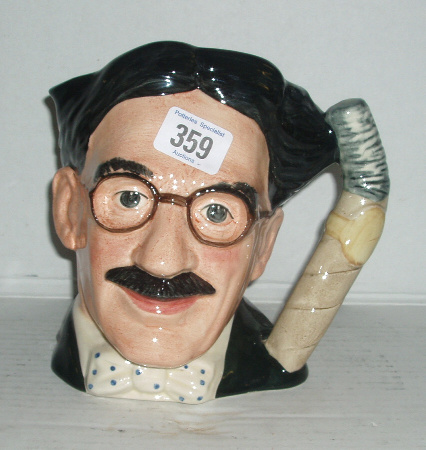 Appraisal: Large Size Character Jug Groucho Marx D