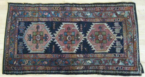 Appraisal: Three Hamadan carpets ca ' x ' ' x '