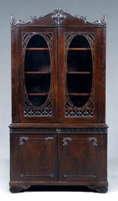 Appraisal: Washington D C classical secretary fine mahogany secretary in original