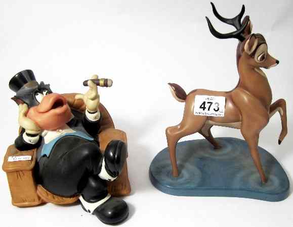 Appraisal: Walt Disney Art Classics Figures Symphony Hour Sylvester Macaroni Limited