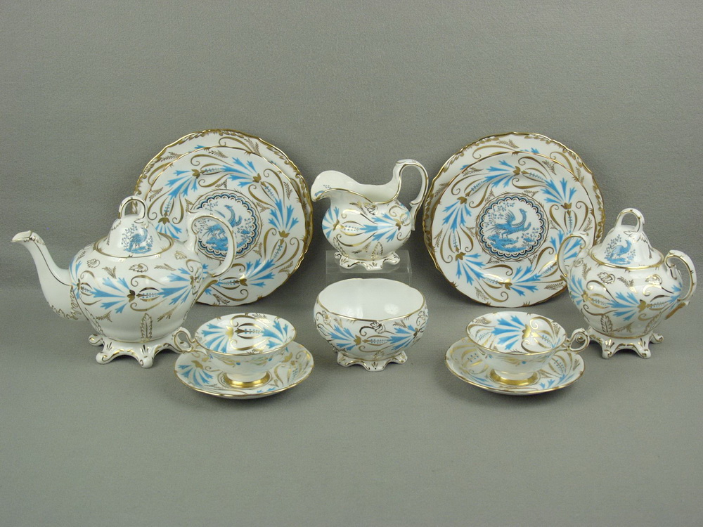 Appraisal: PCS ROYAL CHELSEA ENGLISH CHINA Piece Set of Royal Chelsea