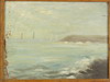 Appraisal: OOB - Impressionist study of coastal scene with headland and