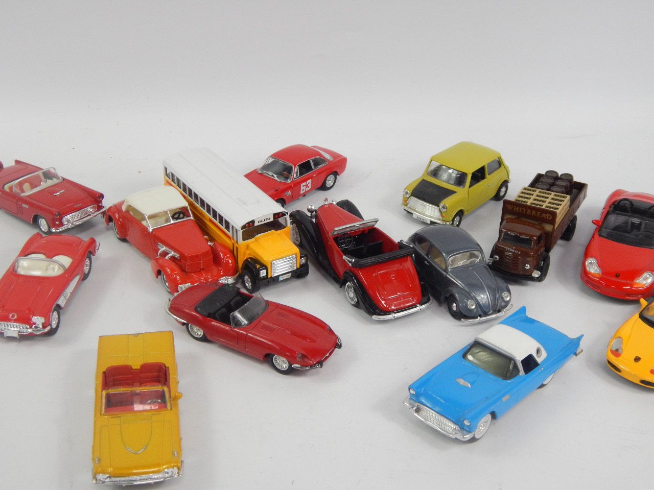 Appraisal: Various die cast vehicles to include ERTL Solido Cadillac Eldorado