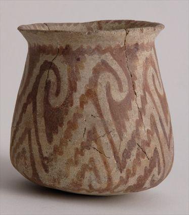 Appraisal: HOHOKAM CULTURE VASE in in diam See Pleasing The Spirits