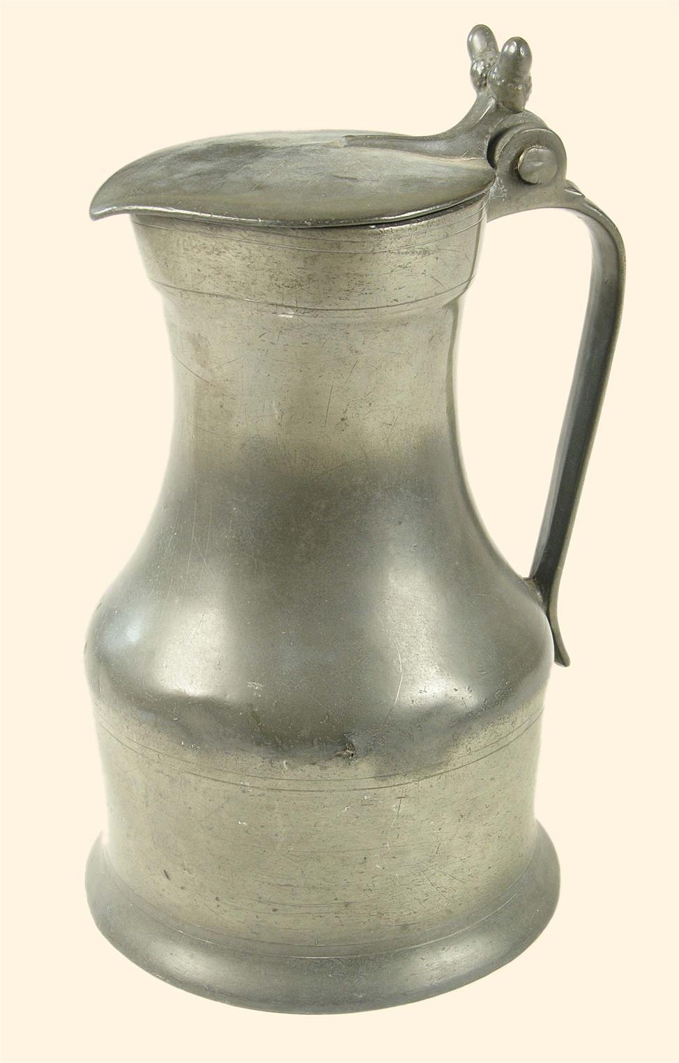 Appraisal: A Guernsey pewter measure