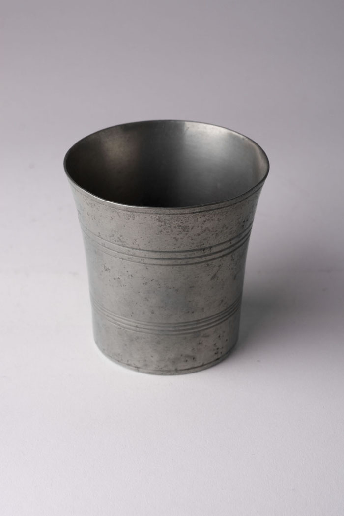 Appraisal: PEWTER BEAKER ASHBIL GRISWOLD - Meriden Connecticut - 's Maker's