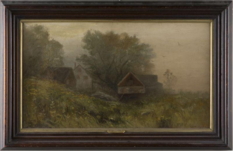 Appraisal: Frank Rehn PA MA - Landscape oil on canvas signed