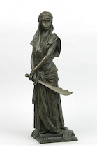 Appraisal: After Emmanuel Villanis France - Bronze entitled Judith by French