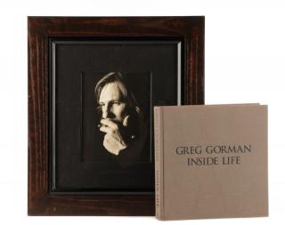 Appraisal: Greg Gorman Photograph and Signed Monograph Greg Gorman American b