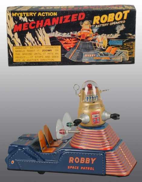 Appraisal: Contemporary MTH Robby Robot Battery-Op Toy Description Made in s