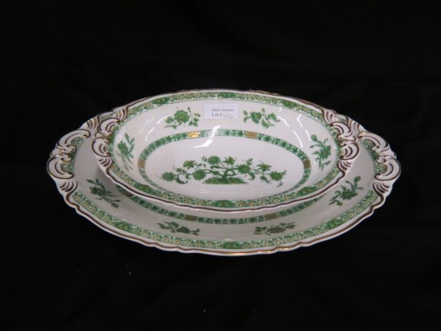 Appraisal: pcs Haviland Limoges Cashmere oval tray X and an oval