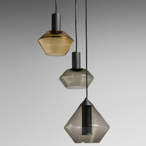 Appraisal: Tapio Wirkkala Finnish - Three-Light Pendant Lamp Idman Oy Finland