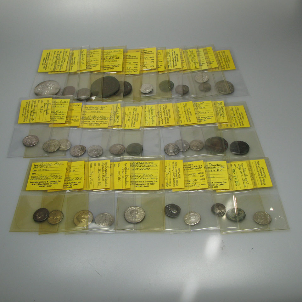 Appraisal: Various Roman Greek And Other Ancient Coins including a gold