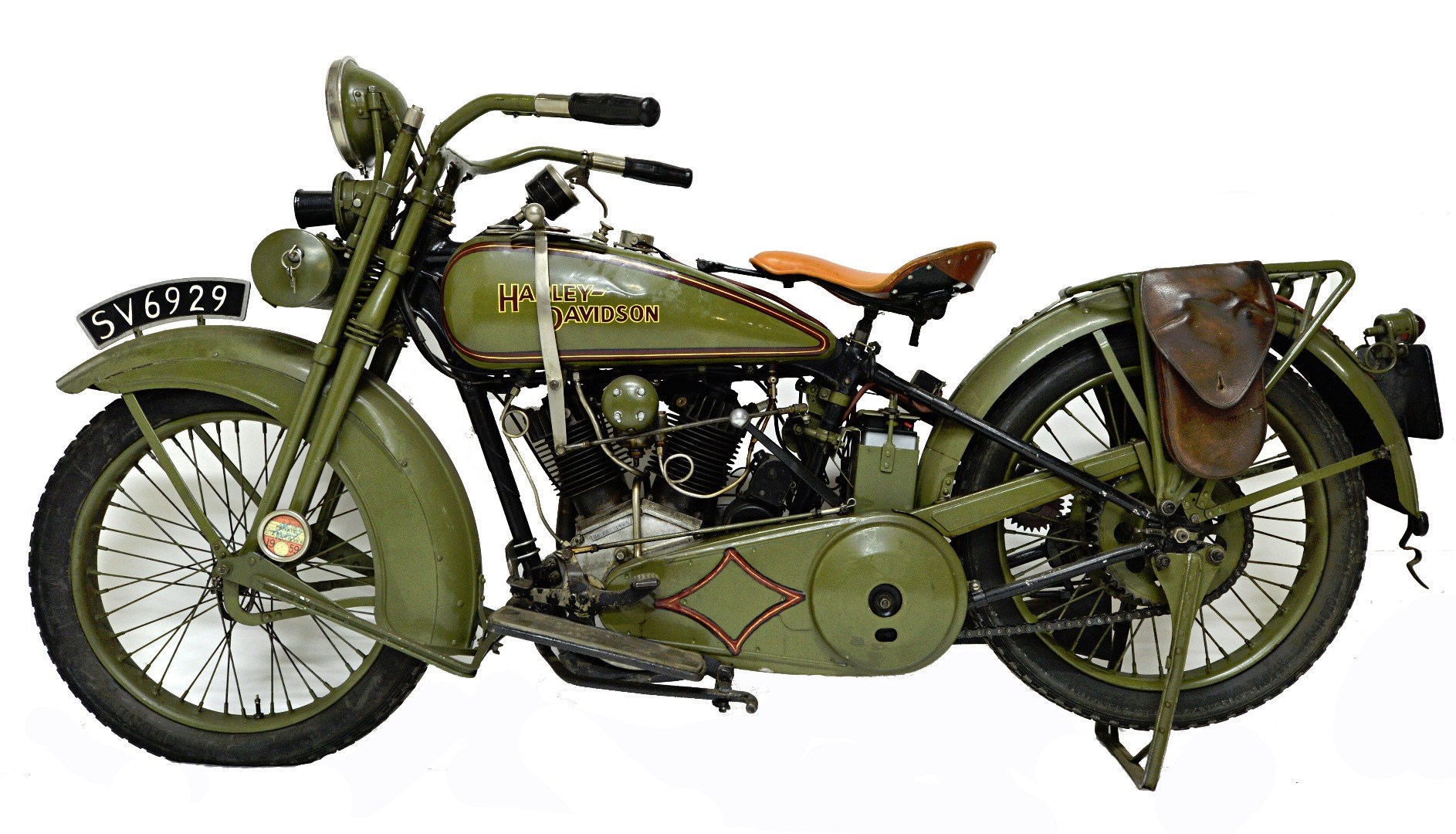 Appraisal: A Harley Davidson J engine number JE Registration SV