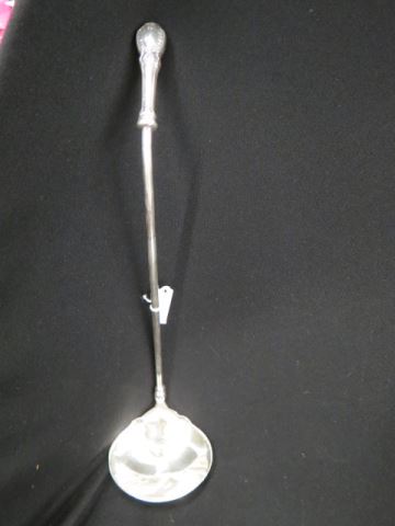 Appraisal: Sterling Handled Punch Ladle long excellent no monogram