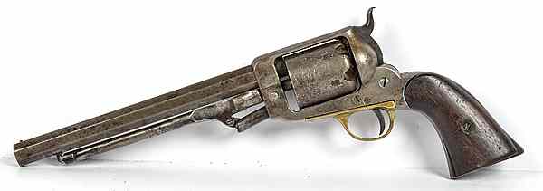 Appraisal: Whitney Percussion Navy Revolver cal octagonal barrel S N Brass