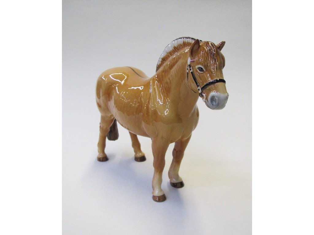 Appraisal: Beswick Norwegian Fjord horse