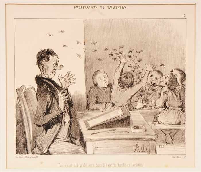 Appraisal: AFTER HONORE DAUMIER - GROUP OF THIRTY-THREE PRINTS One framed