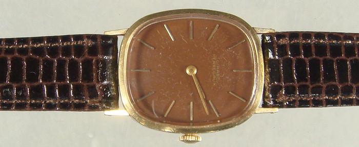 Appraisal: Girard Perregaux man's wrist watch j clean movement YGF case