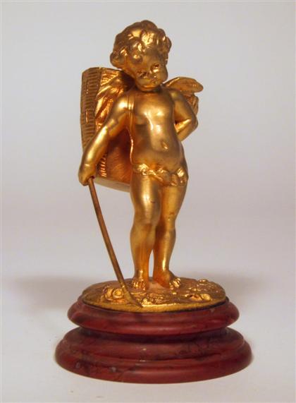 Appraisal: Louis Kley French - putti with basket