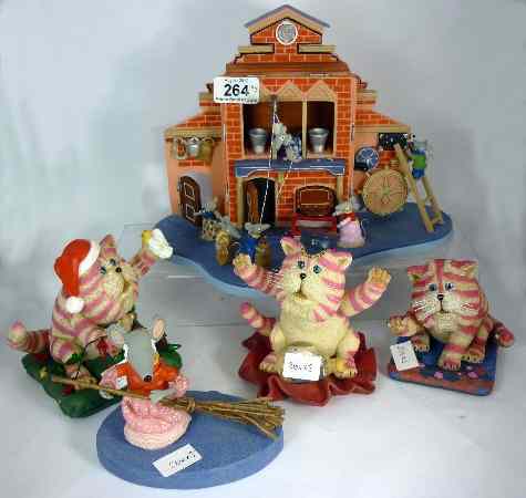 Appraisal: A collection of Boxed Robert Harrop Bagpuss Figures comprising Mouse