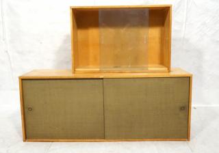 Appraisal: Paul McCobb WINCHENDON pc Cabinet Credenza Gl Paul McCobb WINCHENDON