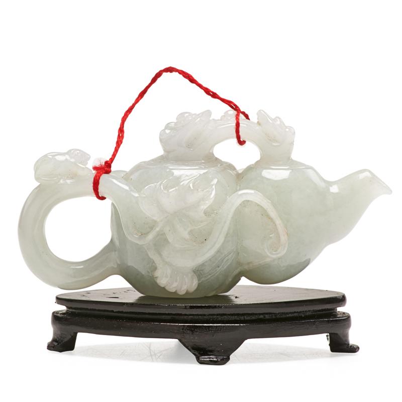 Appraisal: CHINESE JADE INCENSE BURNER Condition Report