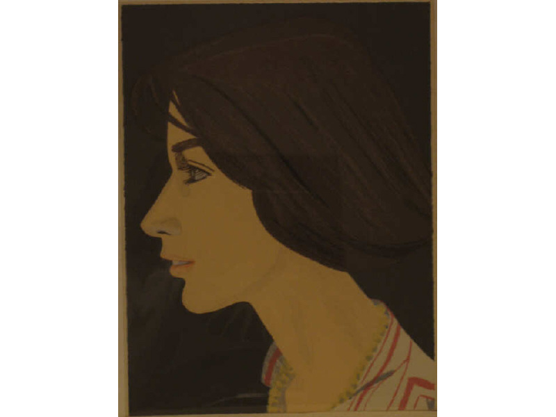 Appraisal: ALEX KATZ AMERICAN B SUSAN color silkscreen signed and numbered