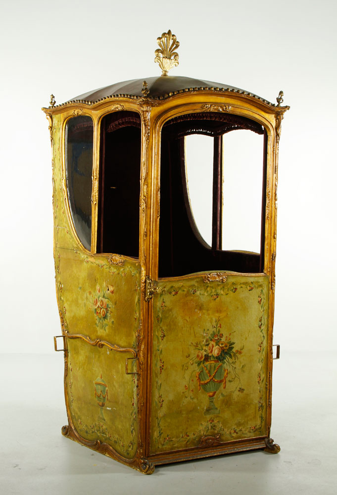 Appraisal: - th th C Venetian Sedan Chair th or th