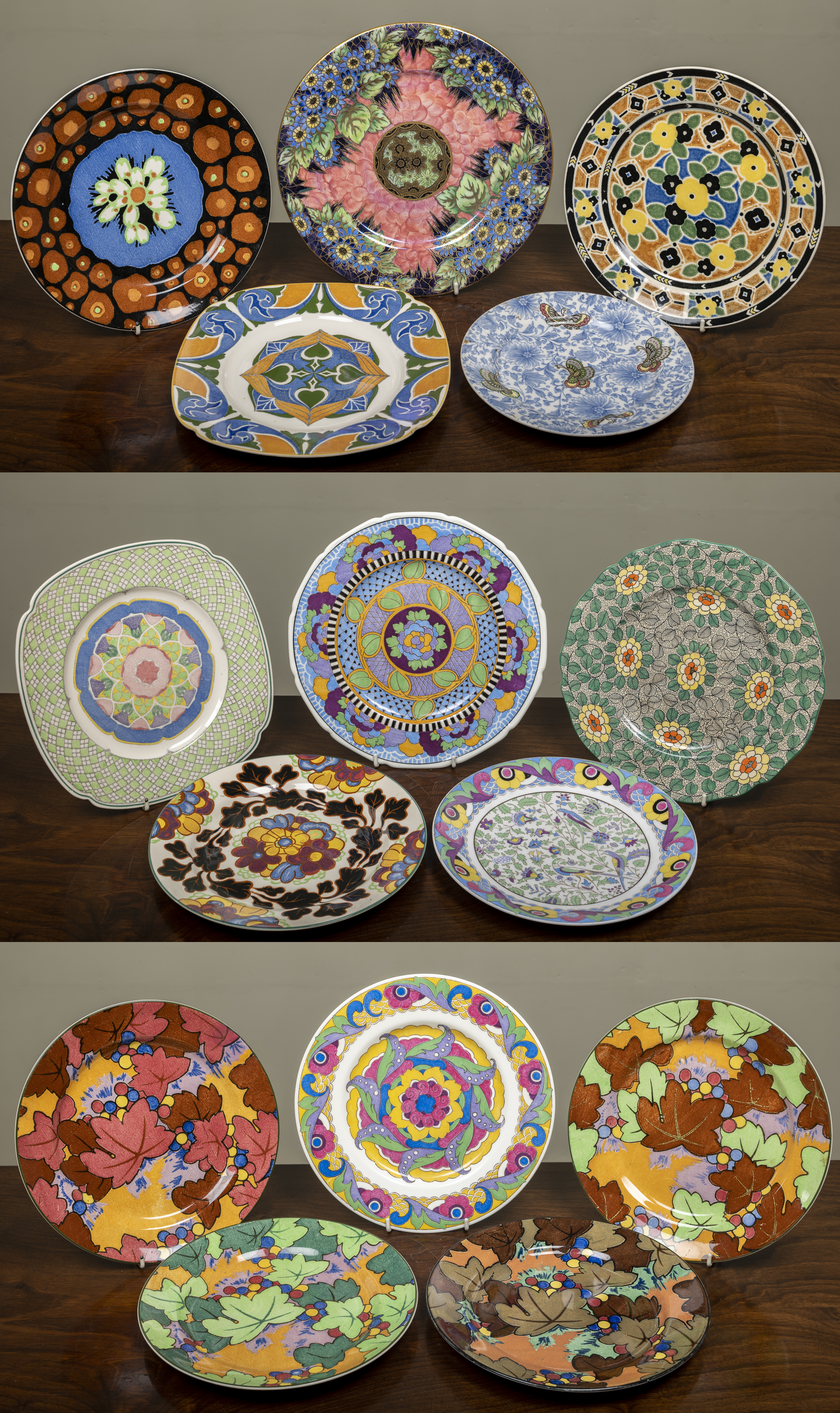 Appraisal: Fourteen Royal Doulton Series Ware plates the largest cm diameter