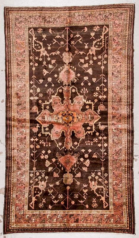 Appraisal: Semi-Antique West Persian Kurd Rug ' '' x ' ''