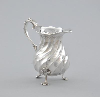 Appraisal: A French Silver Cream Jug Hallmarked Jean-Francois-Nicholas Caron Paris ca