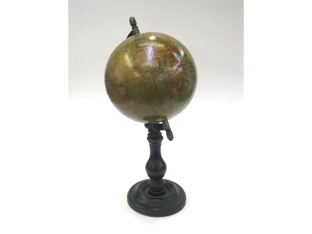 Appraisal: inch globe on stand by W A K Johnstone Ltd