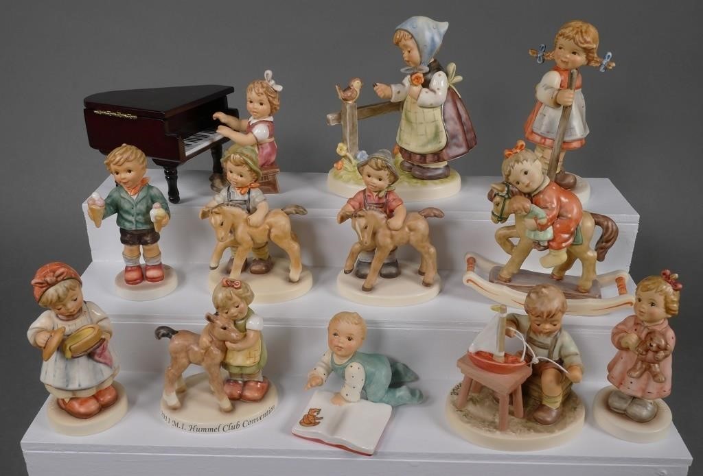 Appraisal: Collection of Hummel figurines TMK- Hummels included Don't Be Shy