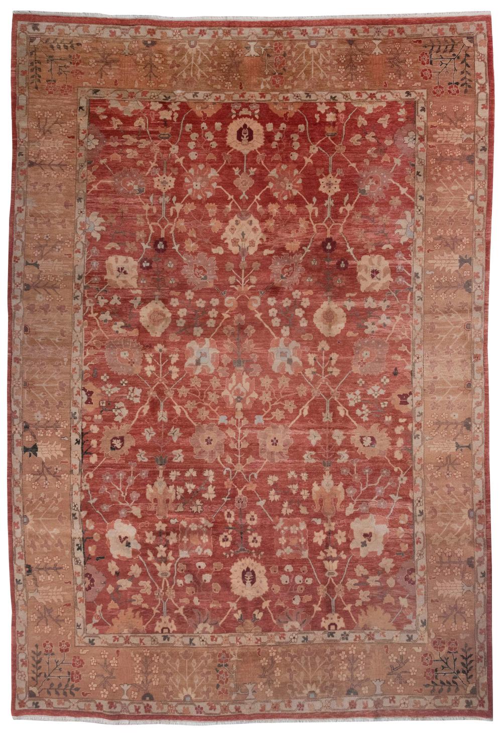 Appraisal: MAHAL DESIGN RUG X ST CENTURYMAHAL DESIGN RUG ' X