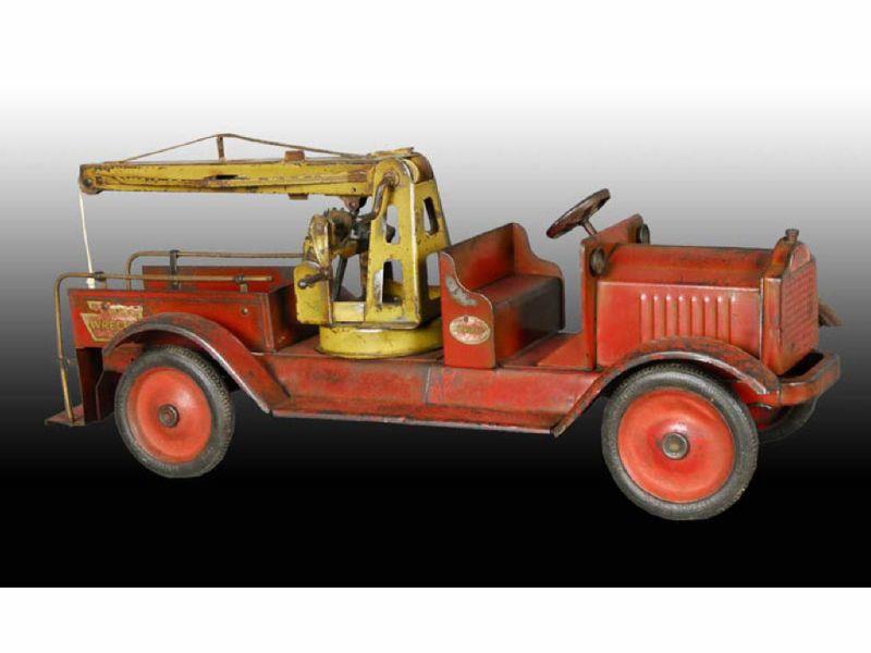 Appraisal: Pressed Steel Keystone Wrecker Toy Truck Description - '' L