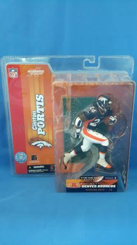 Appraisal: Sportspicks Series Clinton Portis Action Figure Denver Broncos - Action