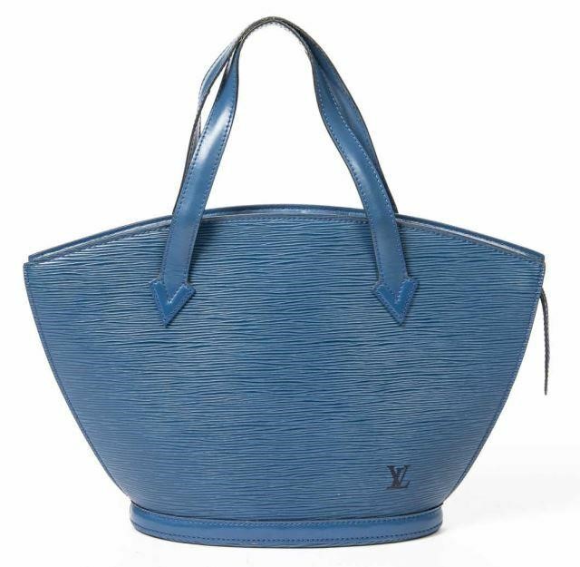 Appraisal: Louis Vuitton St Jacques Shopping PM shoulder bag in blue