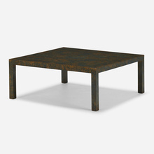 Appraisal: Aldo Tura attribution COFFEE TABLE c lacquered wood h w