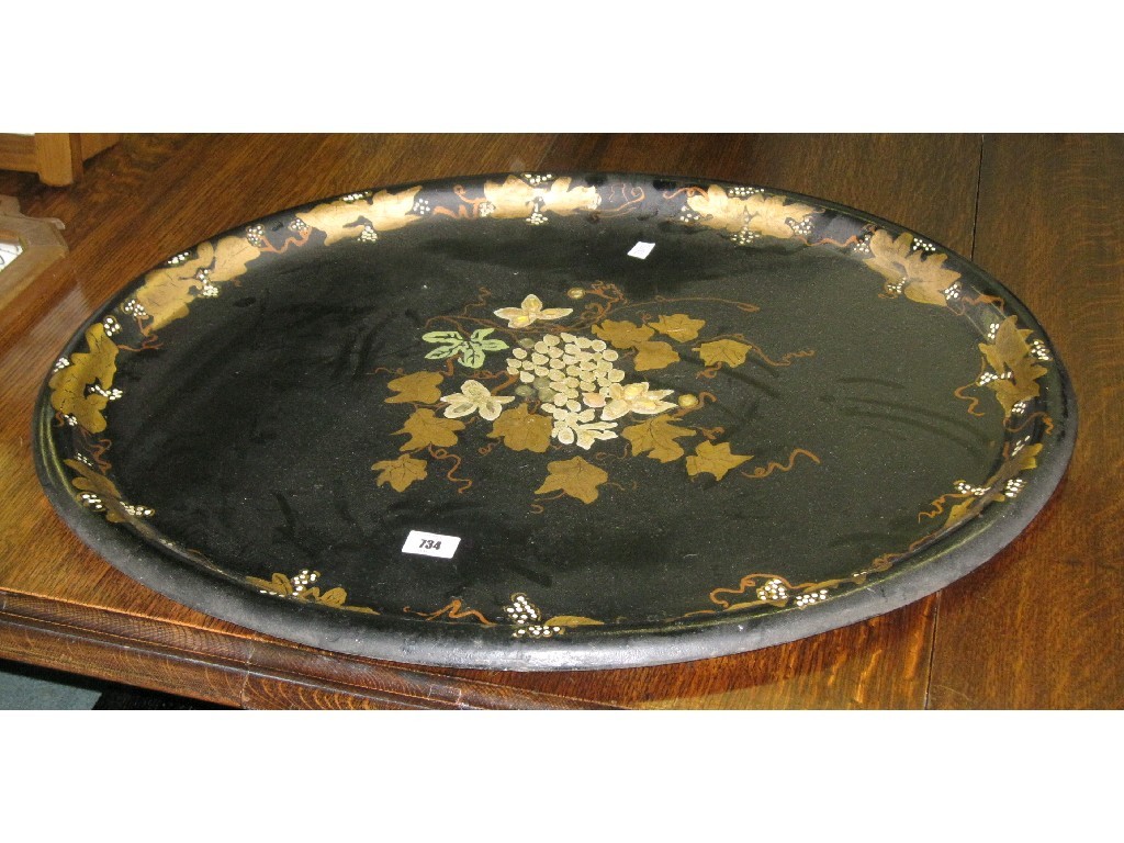 Appraisal: Toleware tray