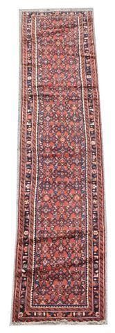 Appraisal: Hand-tied Persian Bijar runner approx 'l ' w