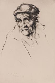 Appraisal: ARTHUR HEINTZELMAN - PENCIL SIGNED DRYPOINT ETCHING Titled 'Pecheur Basque'