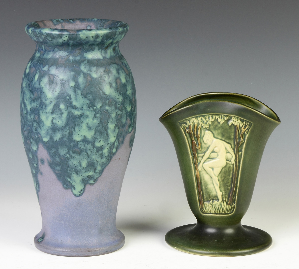 Appraisal: Two Roseville Vases