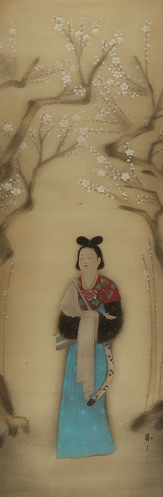 Appraisal: Grp Chinese and Japanese Paintings on Paper and Silk Group