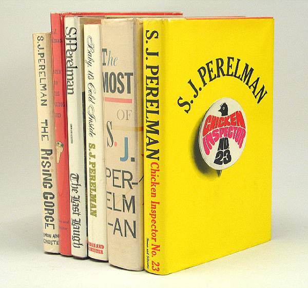 Appraisal: PERELMAN S J volumes mostly first editions including The Road