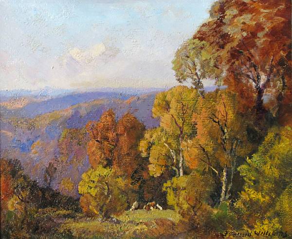 Appraisal: Frederick Ballard Williams American - Vermont hills signed 'F Ballard