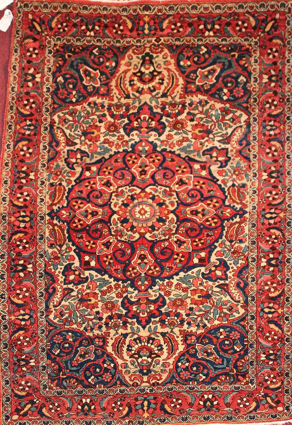 Appraisal: BAKHTIARI RUG approx ' '' x ' '' retail tag