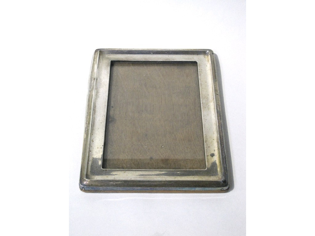 Appraisal: Silver mounted photo frame Birmingham