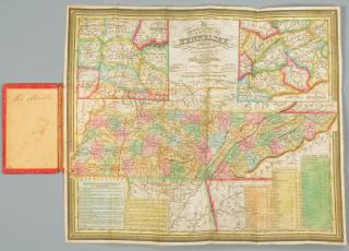 Appraisal: Mitchell's Pocket Map of TN The Tourist's Pocket Map of